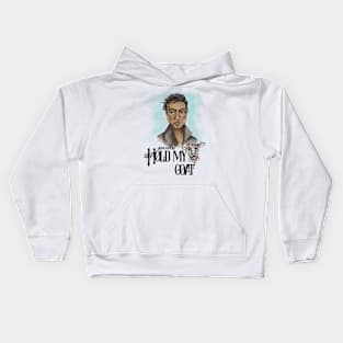 Hold my Goat Kids Hoodie